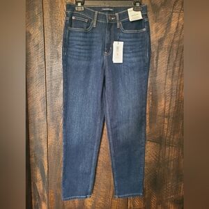 Calvin Klein Jeans Dark Blue Size Women's 28 Madein Egypt High Rise Slim
